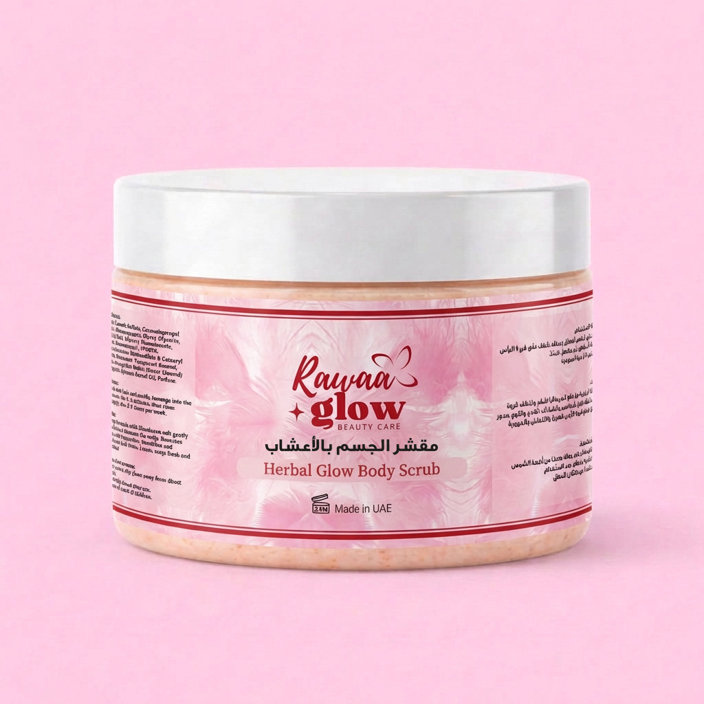 مقشر الجسم بالأعشاب